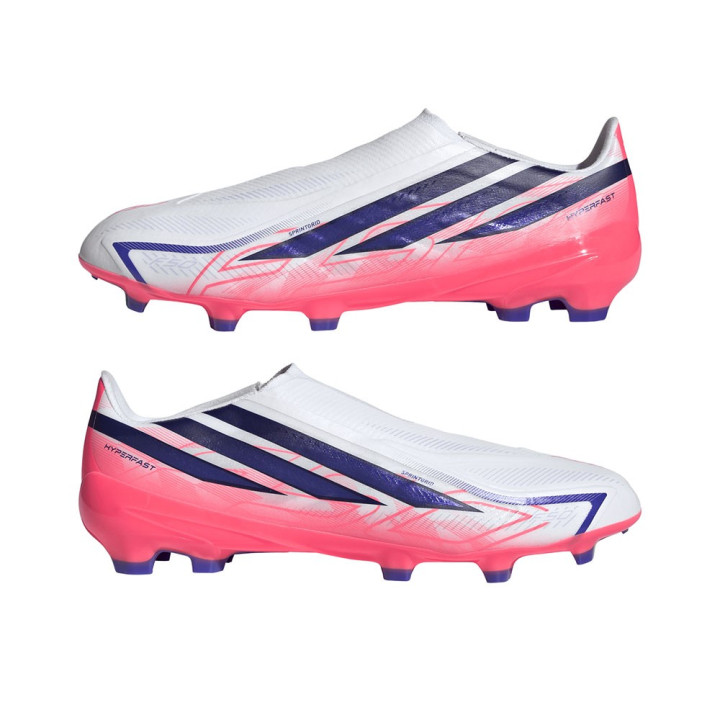 ADIDAS F50 Hyperfast League Ll Fg Bianco Viola - Scarpe Da Calcio Uomo
