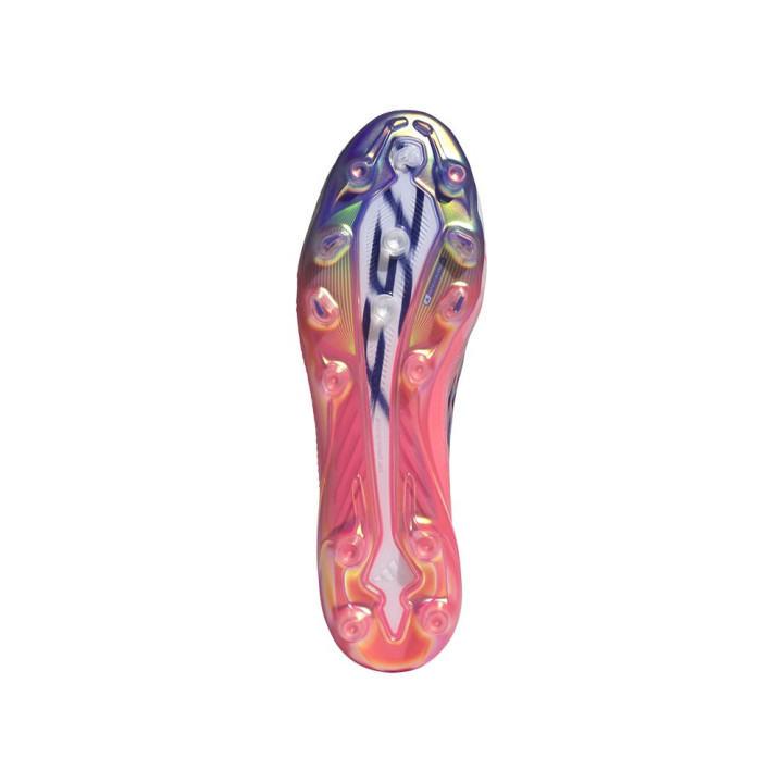 ADIDAS F50 Hyperfast Elite Ll Ag Bianco Viola - Scarpe Da Calcio Uomo
