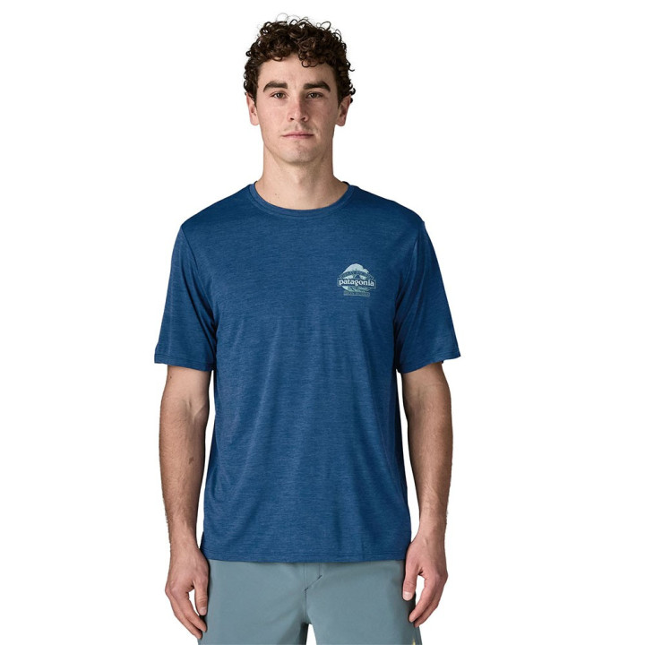 Patagonia T-shirt P6 Nero Uomo
