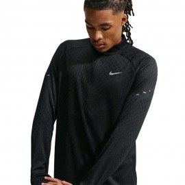 Runningip Mid Layer Stride nero argento
