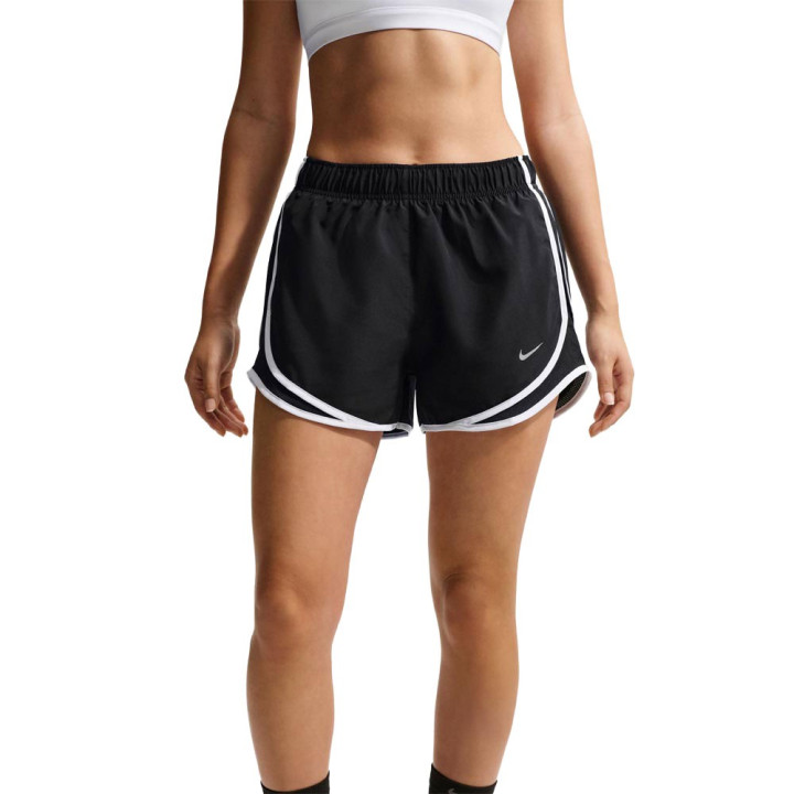 Nike Pantaloncini Running Tempo Run Nero Argento Donna