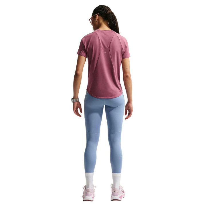 Nike Maglia Running Df Swift Rosa Smoke Argento Donna