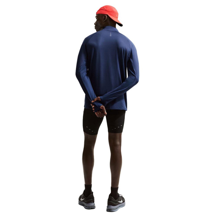 Nike T-Maglia Running Stride Midnight Navy Uomo