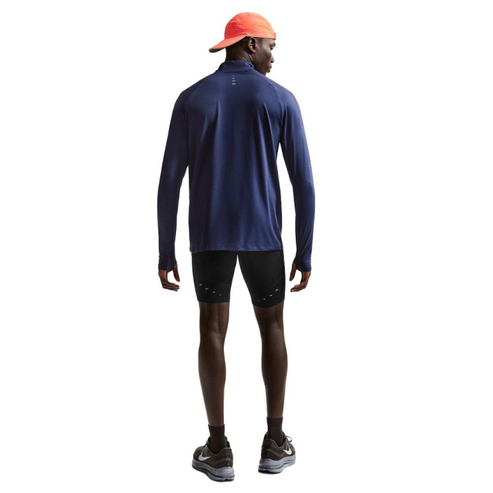 Nike Half Tight Stride Nero Argento Uomo