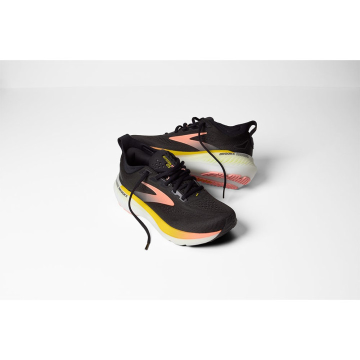 Brooks Glycerin Gts 23 Nero Peach - Scarpe Running Donna