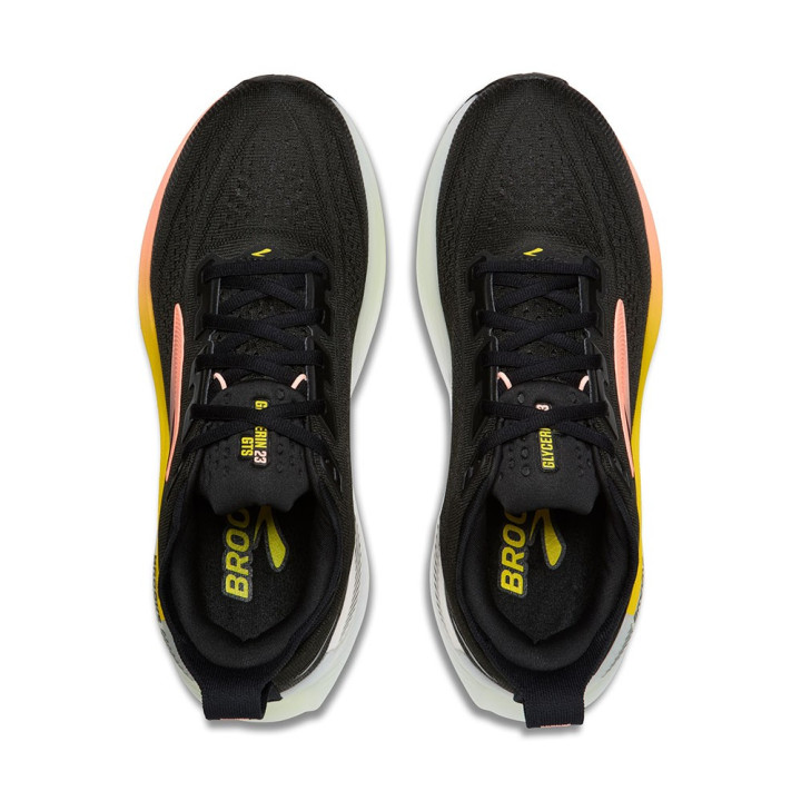 Brooks Glycerin Gts 23 Nero Peach - Scarpe Running Donna