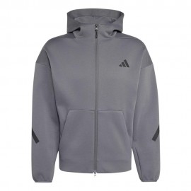 Z.N.E Felpa Palestra Full Zip Z.N.E grigio