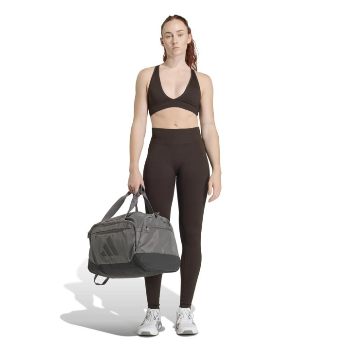 ADIDAS Leggings Palestra Tight Scrunch Marrone Donna