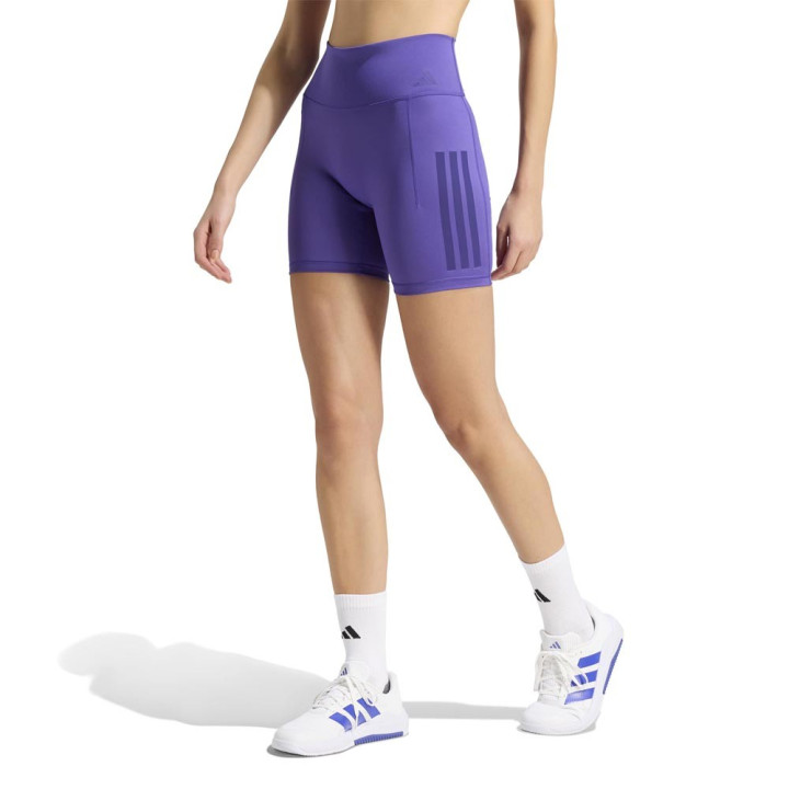 ADIDAS Optime Shorts Sportivi Blu Donna