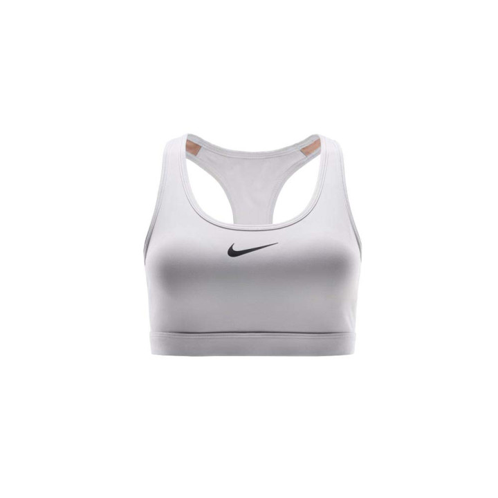 Nike Swoosh Reggiseno Sportivo Medium Support Bianco Donna