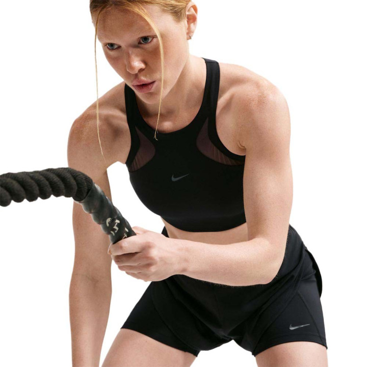 Nike Universa Reggiseno Sportivo Nero Donna
