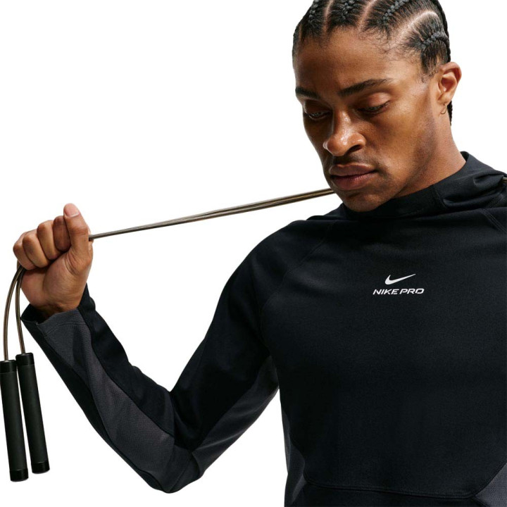 Nike Pro Felpa Palestra Midlayer Nero Uomo
