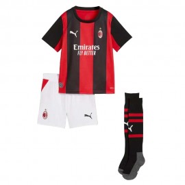 Neonato Ac Milan Home 26 27 nero rosso