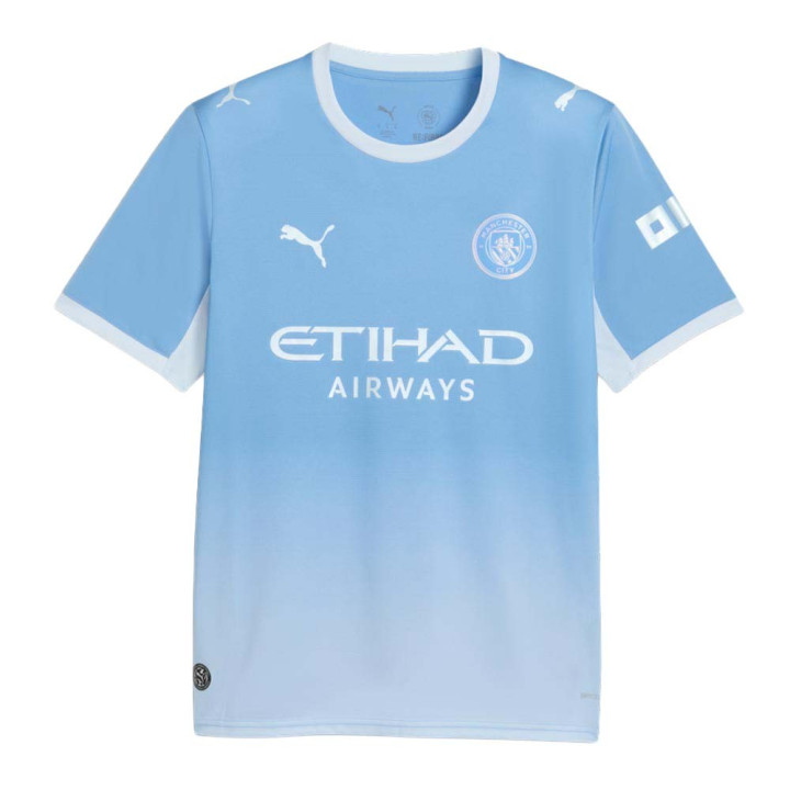 Puma Maglia Calcio Mcfc Home Replica 26 27 Azzurro Blu Uomo