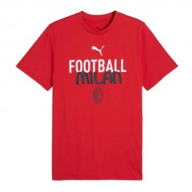 Maniche Corte Ac Milan rosso bianco