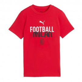 Maniche Corte Ac Milan rosso bianco