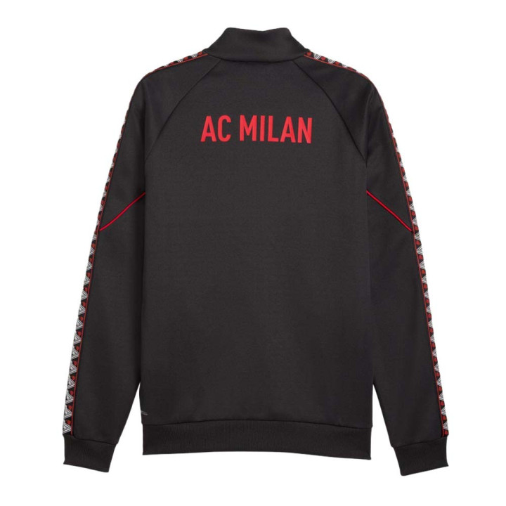 Puma Felpa Ac Milan King Anthem Antracite Rosso Uomo