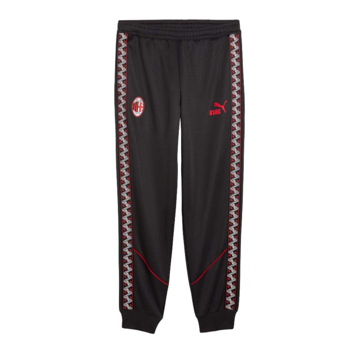 Puma Pantaloni Allenamento Calcio Ac Milan King Anthem Antracite Rosso Uomo