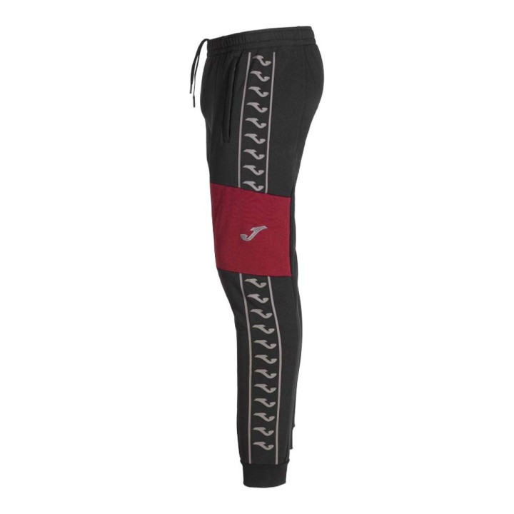 Joma Sport Pantaloni Allenamento Calcio Torino 1C1C Nero Granata Uomo