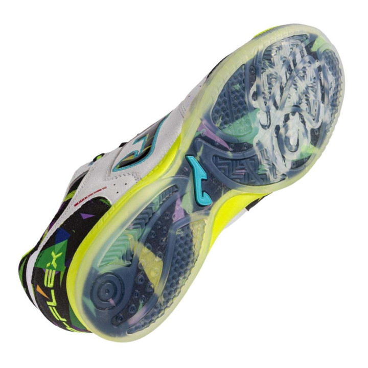 Joma Sport Top Flex 2692 Indoor Joao Victor Bianco Nero - Scarpe Da Calcio Uomo