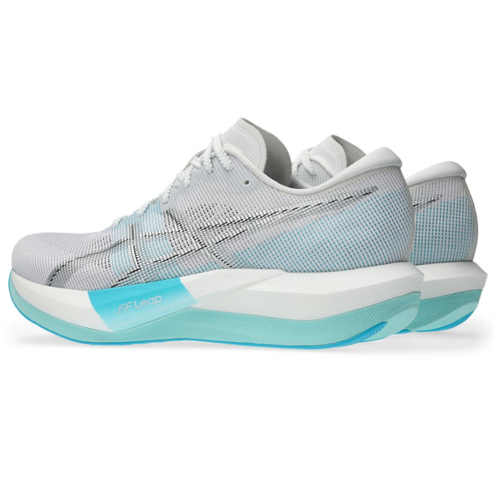 Asics Magic Speed 5 Bianco Pure Argento - Scarpe Running Uomo