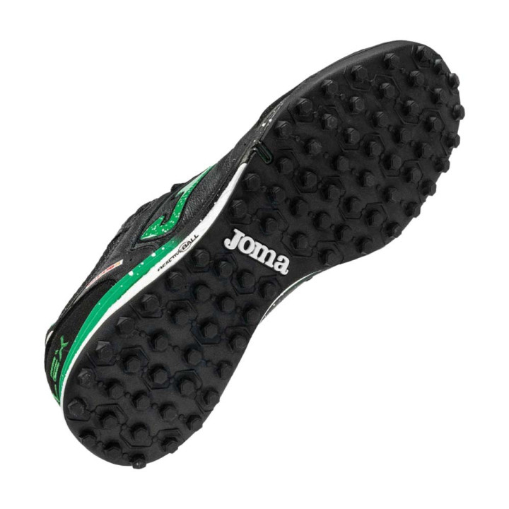 Joma Sport Top Flex Rebound 2601 Tf Nero Verde - Scarpe Da Calcio Uomo