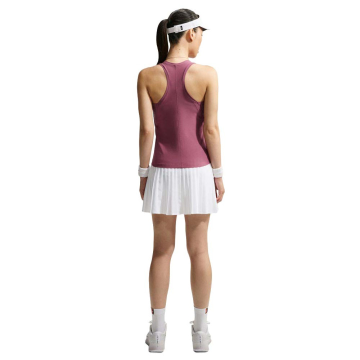 Nike Canotta Tennis Victory Rosa Smoke Bianco Donna