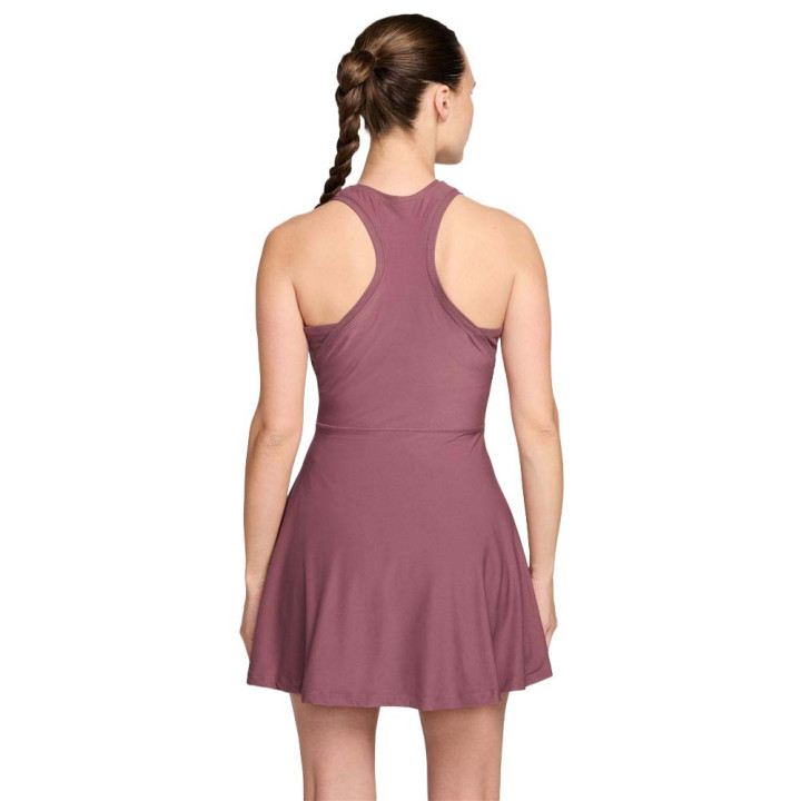 Nike Vestito Tennis Victory Rosa Smoke Bianco Donna