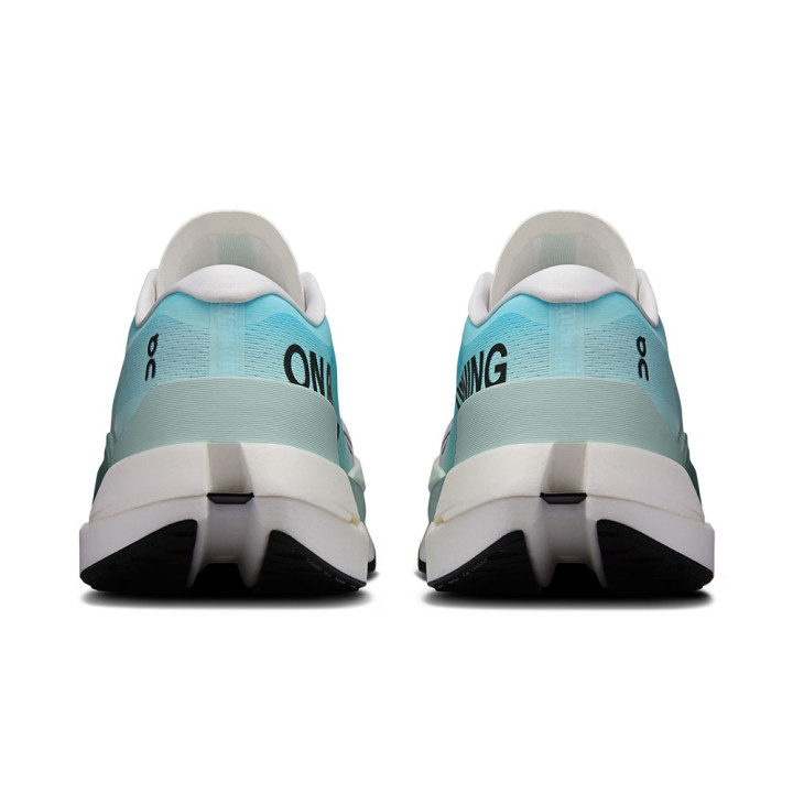 On Cloudboom Max Bianco Flurry - Scarpe Running Uomo