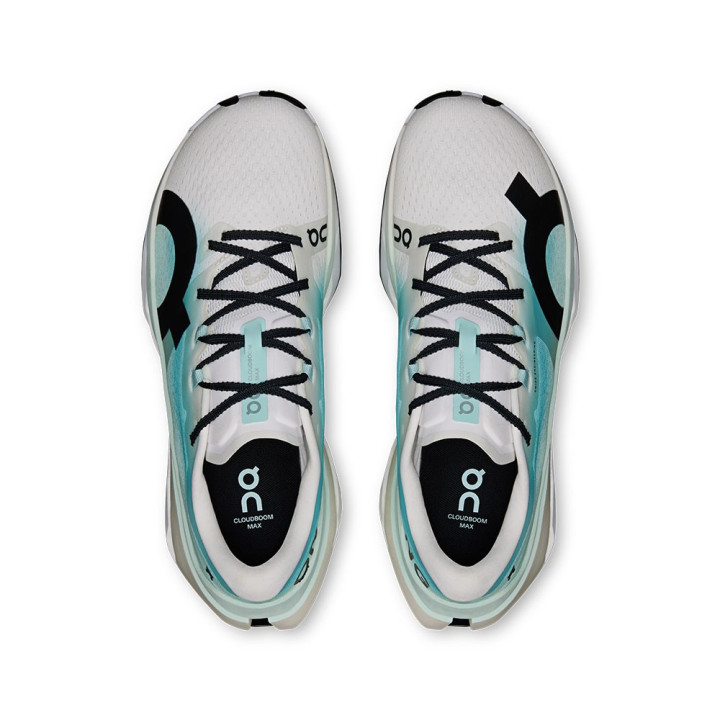 On Cloudboom Max Bianco Flurry - Scarpe Running Uomo