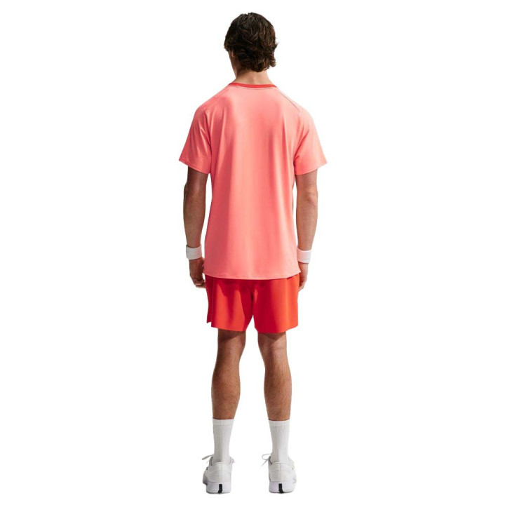 Nike T-Shirt Advantage Atomic Rosa Picante Red Uomo