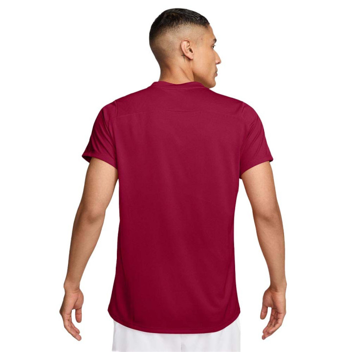 Nike T-Shirt Tennis Victory Team Rosso Bianco Uomo