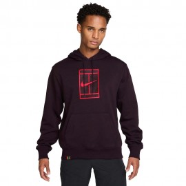 Logo Court Burgundi Ash Bright Crimson
