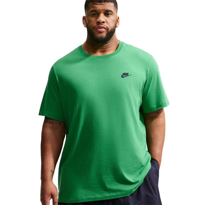 Nike Sportswear Club T-Shirt Logo Piccolo Verde Uomo