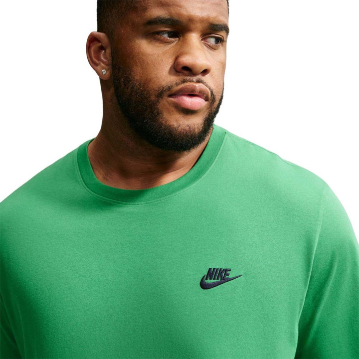 Nike Sportswear Club T-Shirt Logo Piccolo Verde Uomo