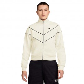 Windrunner Sportswear Felpa Con Cerniera Windrunner bianco