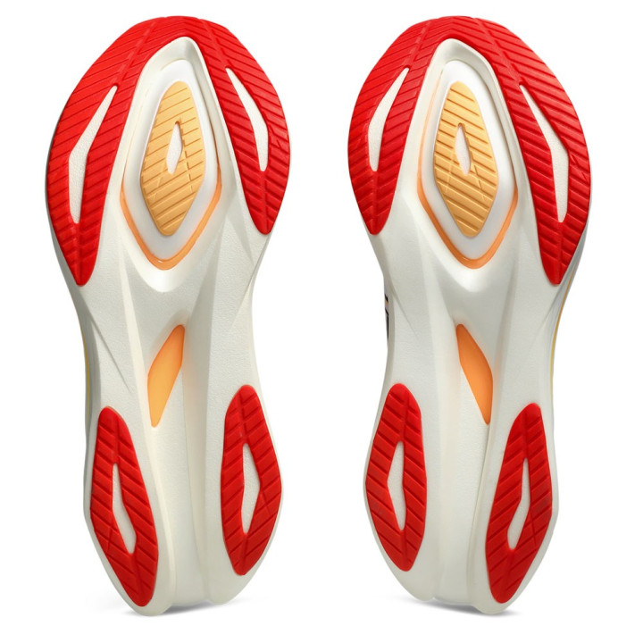 Asics Sonicblast 2 Bianco Stadium Arancio - Scarpe Running Uomo