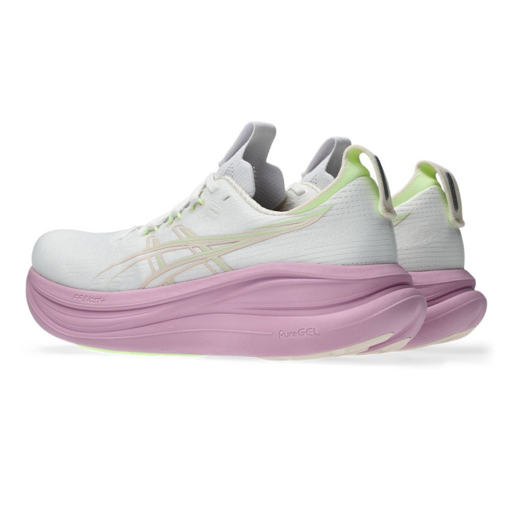Asics Gel-Nimbus 28 Bianco Hazy Lilac - Scarpe Running Donna