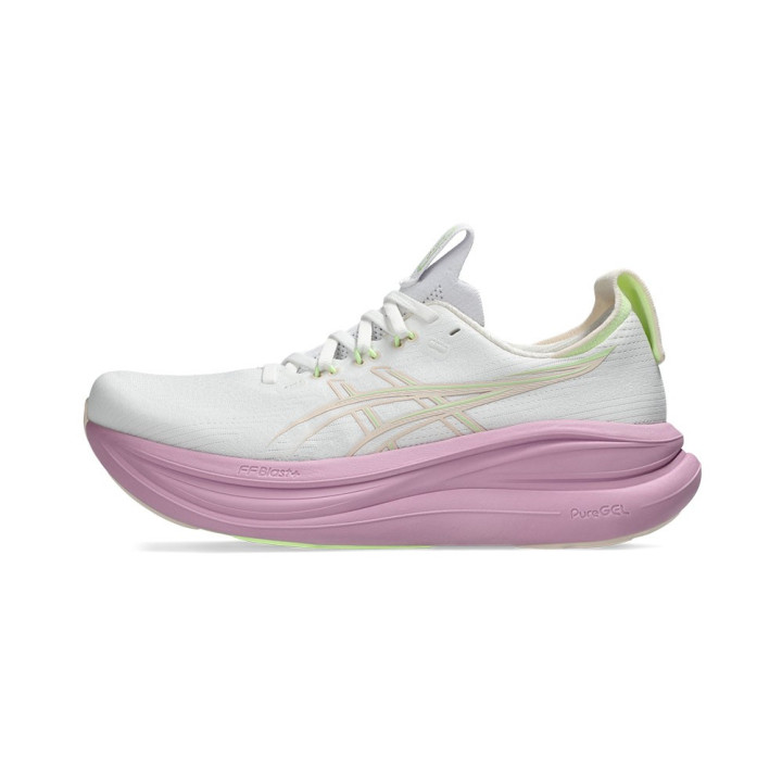 Asics Gel-Nimbus 28 Bianco Hazy Lilac - Scarpe Running Donna