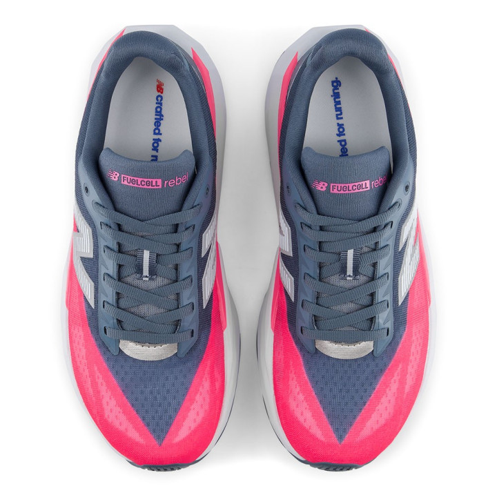 New Balance Fuellcell Rebel V5 Shadow Blu - Scarpe Running Donna