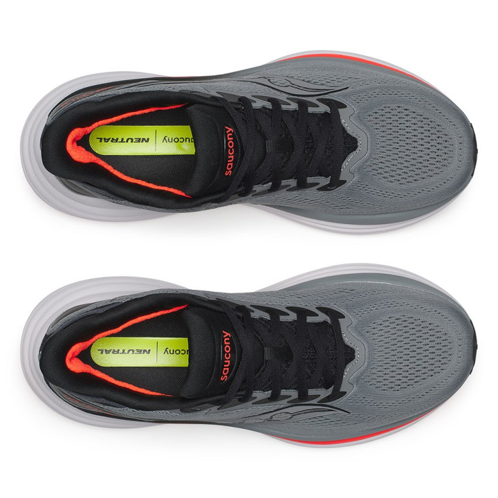 Saucony Triumph 24 Cinder Nero - Scarpe Running Uomo