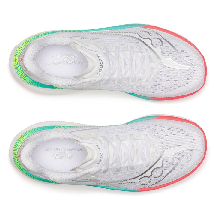 Saucony Endorphin Azura Bianco Multi - Scarpe Running Donna