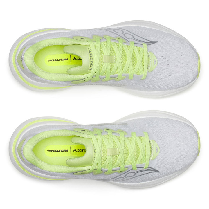 Saucony Ride 19 Bianco Tart - Scarpe Running Donna