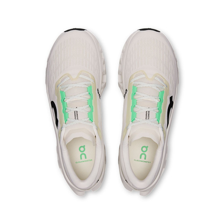 On Cloudmonster 3 Ivory Ivory - Scarpe Running Uomo