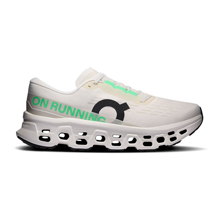 On Cloudmonster 3 Ivory Ivory - Scarpe Running Uomo