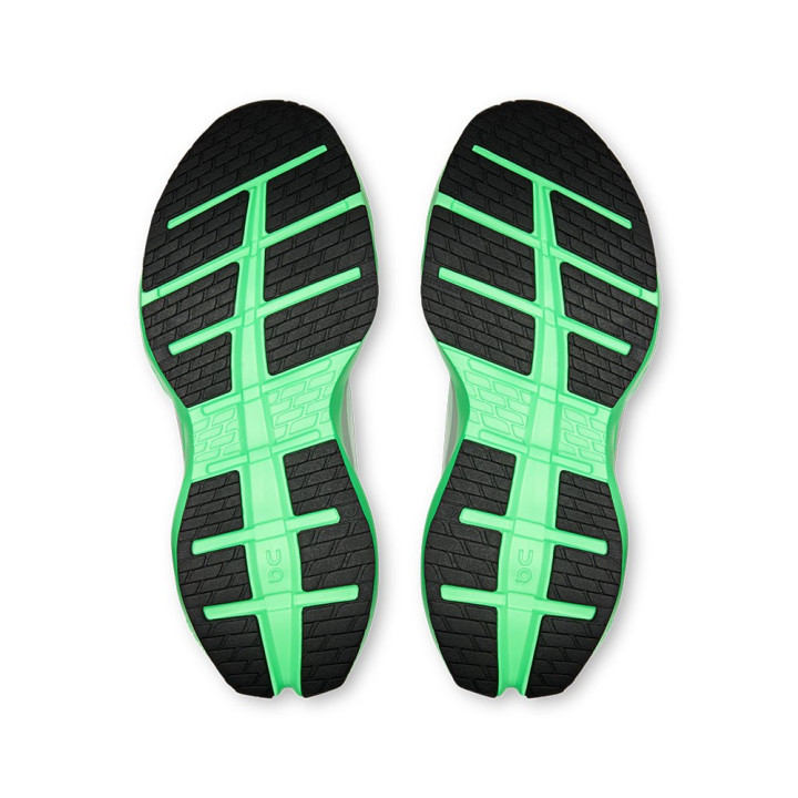 On Cloudrunner 3 Max Bianco Verdite - Scarpe Running Uomo