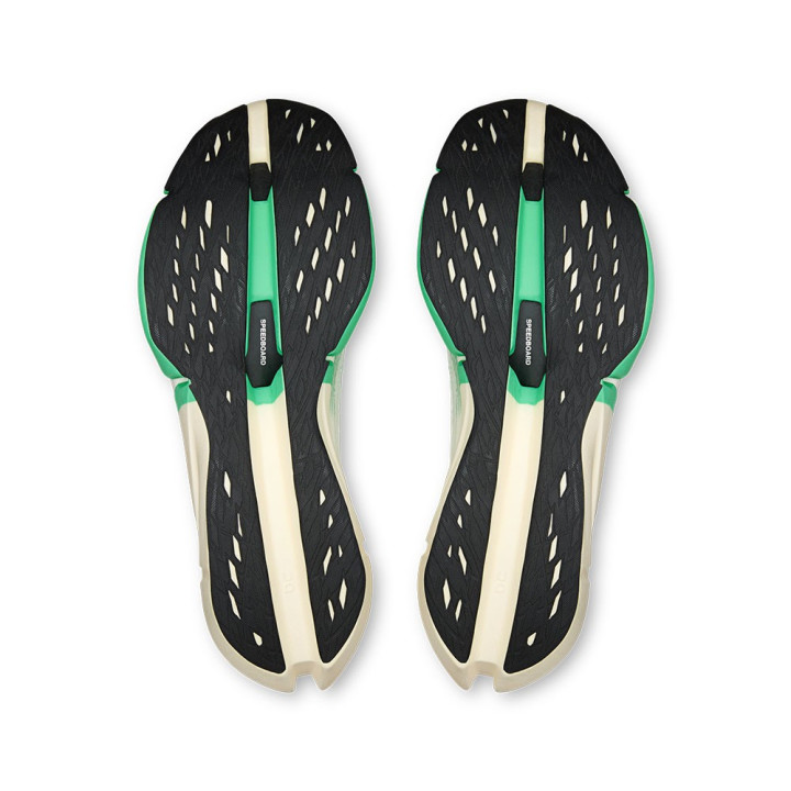 On Cloudboom Strike 2 Ls Bianco Verdite - Scarpe Running Uomo