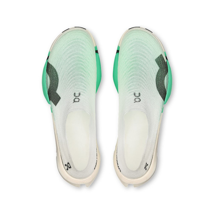On Cloudboom Strike 2 Ls Bianco Verdite - Scarpe Running Uomo