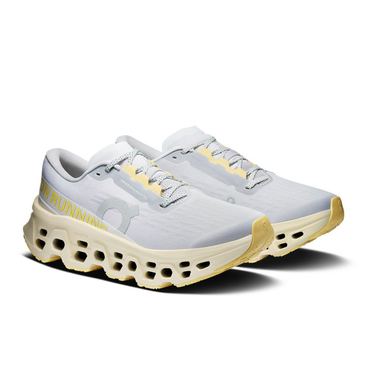 On Cloudmonster 3 Glacier Pollen - Scarpe Running Donna