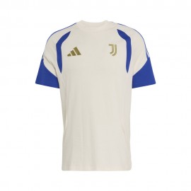 Maniche Corte Juve Training Cotton blu bianco